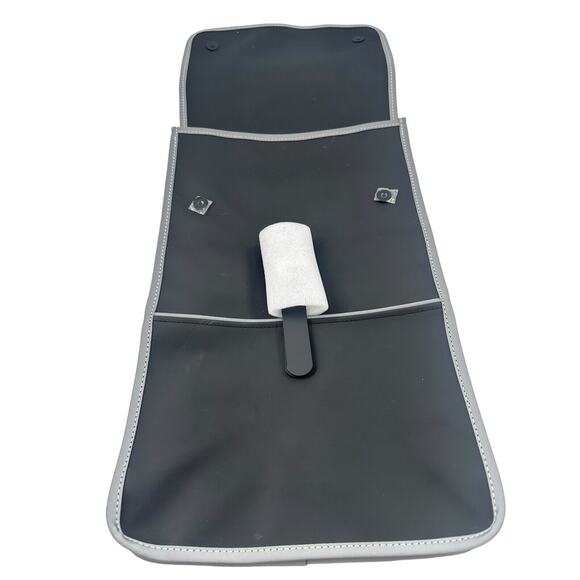 Rains Backpack Reflective Black Reflective 14090 Waterproof New With Tags - Picture 6 of 15